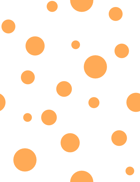 Orange Polka Dots Clip Art - vector clip art online ...