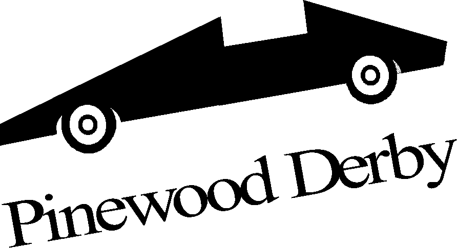 Pinewood Derby Clipart