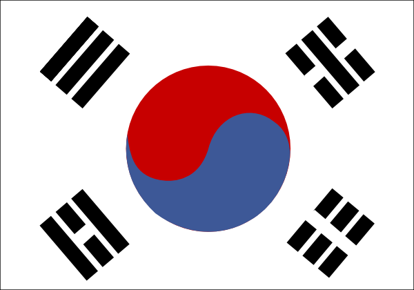 South Korea Clip Art - vector clip art online ...