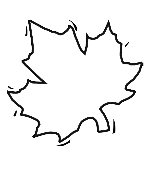 Autumn Leaf Stencil ClipArt Best