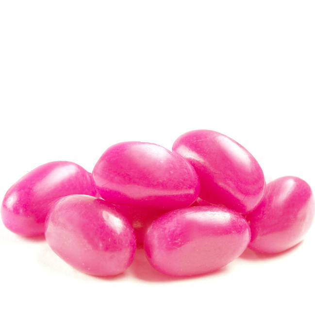 Pink Jumbo Jelly Beans - Strawberry • Jelly Beans Candy • Bulk ...