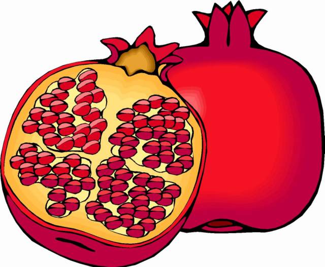 Pomegranate Clipart - Free Clipart Images