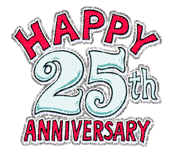 25th Anniversary Clip Art Free