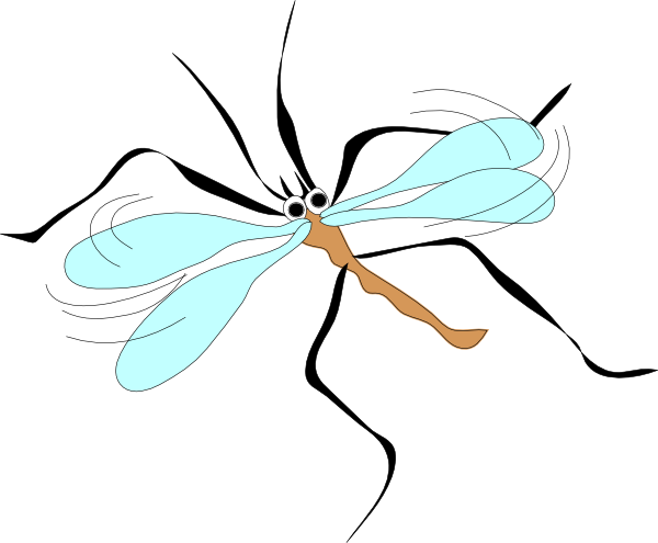 Cartoon Mosquito Clip Art - vector clip art online ...