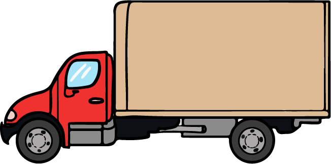 Cartoon truck clipart