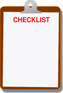 Clipboard checklist clip art at clker vector clip art - dbclipart.com