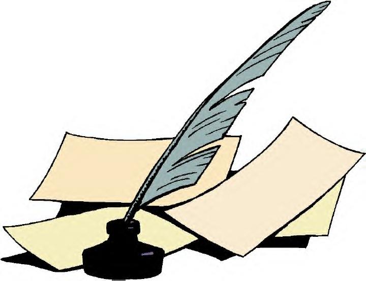 Quill pen clipart