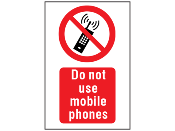 Do Not Use Cell Phone Signs Clipart - Free to use Clip Art Resource