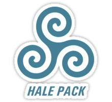 Derek Hale Triskelion: Stickers | Redbubble - ClipArt Best ...