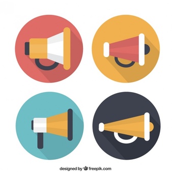 Megaphone Vectors, Photos and PSD files | Free Download