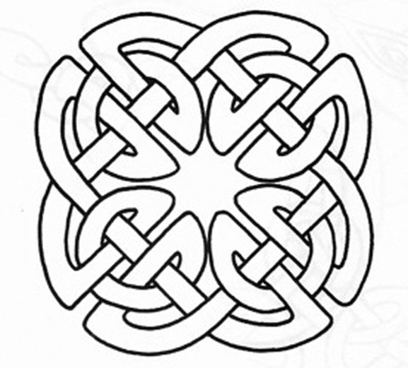Color Celtic Knot Clipart