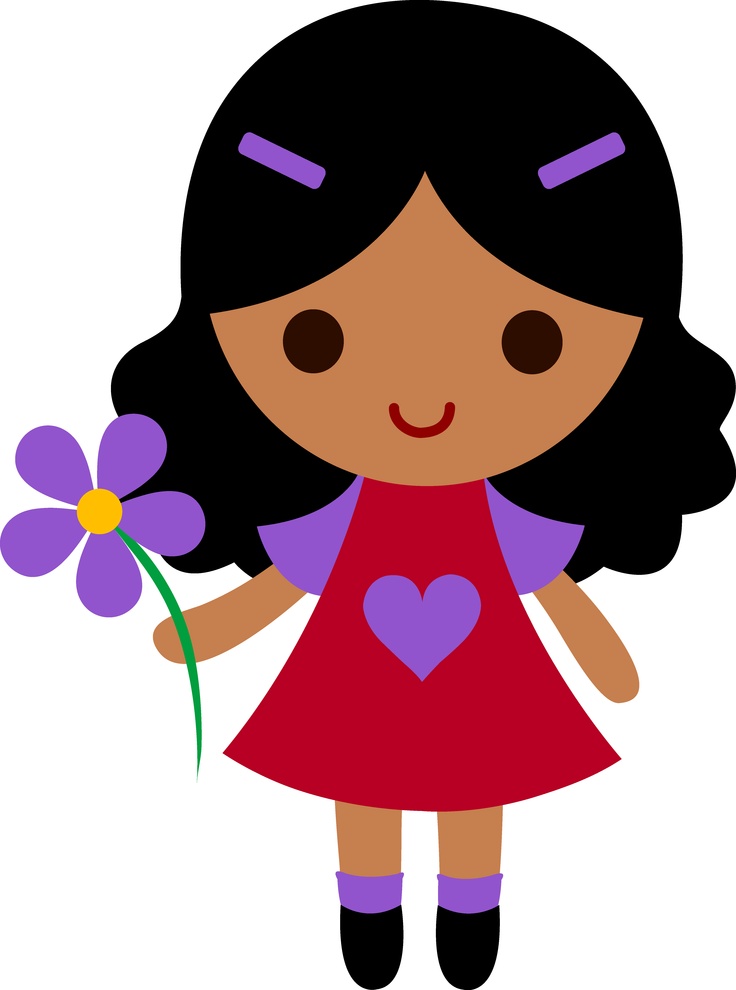 Cartoon Girl Smiling - ClipArt Best