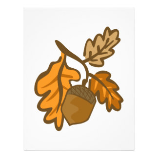 Oak Leaf Letterhead | Zazzle