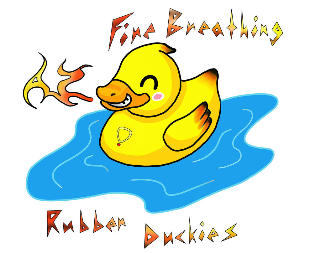 Fire Breathing Rubber Duckies by ScaredyCaz on DeviantArt