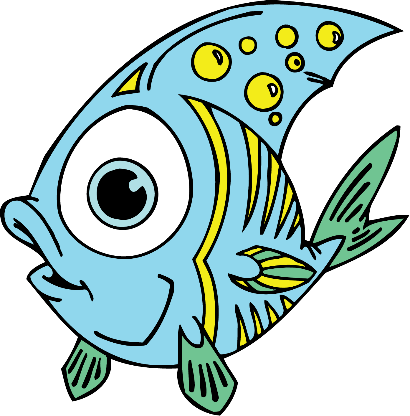 Cute Little Fish Clipart