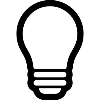 Light Bulb Outline Vectors, Photos and PSD files | Free Download