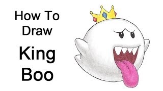 How To Draw Tutorial King Boo | Drama TV