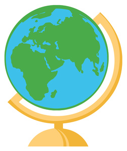 Globe clipart free