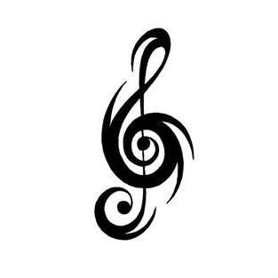 Music Notes Symbols Tattoos - Free Clipart Images