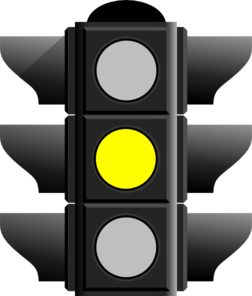 Clipart traffic light yellow - ClipartFox