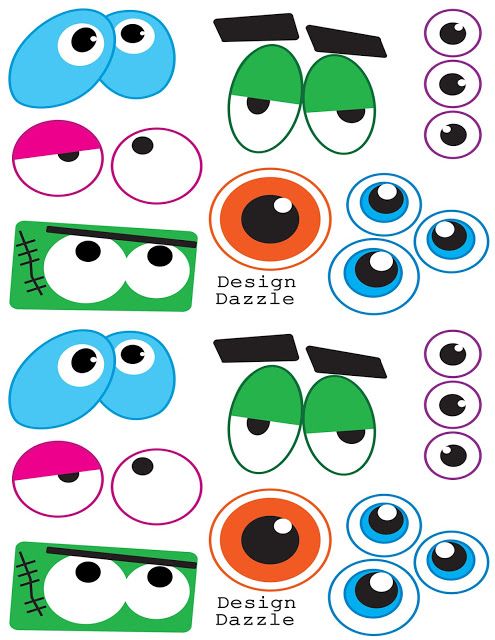 Monsters Eyes - ClipArt Best