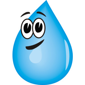 Water drop clipart free