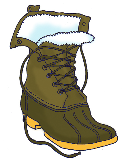 Free Snow Boot Clip Art | Planetary Skin Institute