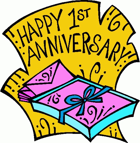 Happy anniversary clip art animated