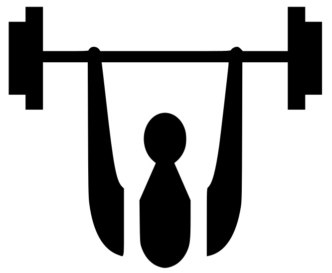 Image of Barbell Clipart #3983, Barbell Icon Clip Art At Vector ...