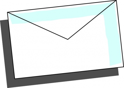 closed envelope clipart