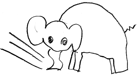 Elephant Cartoon Drawing | Free Download Clip Art | Free Clip Art ...