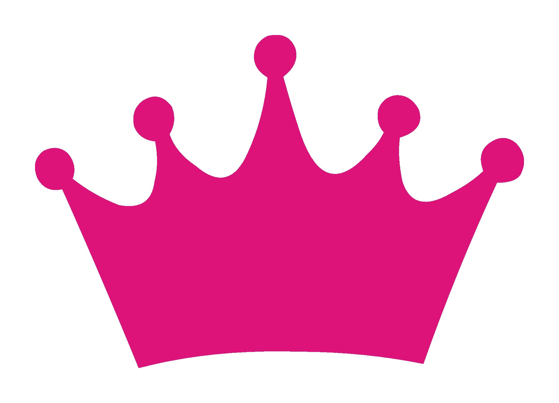 Clipart of princess crown