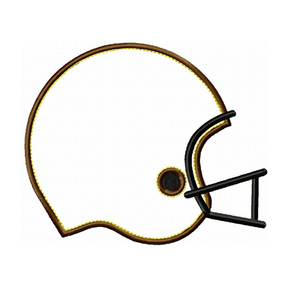 American Football Helmet Stencil Clipart - Free to use Clip Art ...