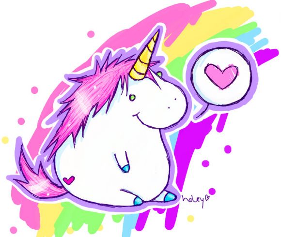 Fat Unicorn By Sprinklexeater On Deviantart