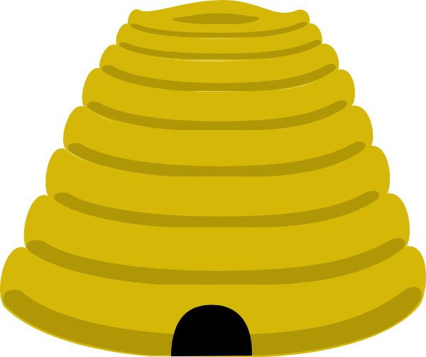 Pin Bee Hive Clipart Graphic