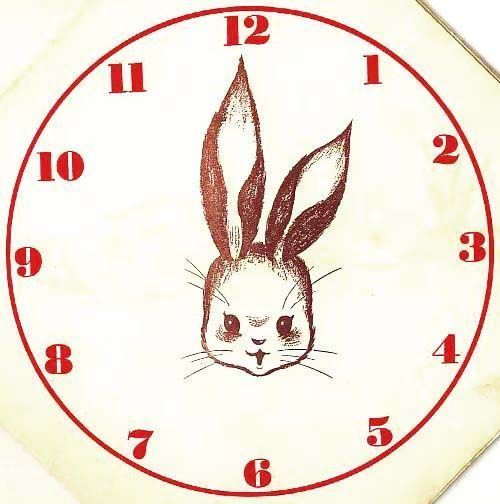 RARE 1943 1st Ed `Telltime the Rabbit' Animal Story, Clock ...