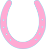 Horseshoe Pink - vector clip art online, royalty free & public domain