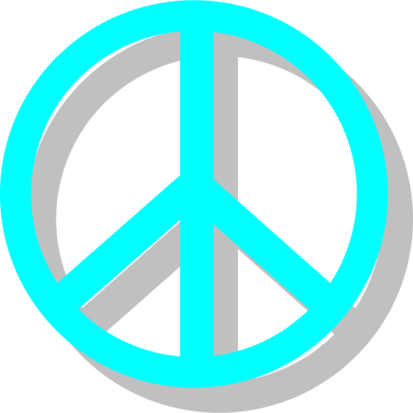 peace sign - vector Clip Art