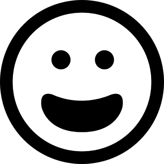 Emoticon square smiling face with closed eyes Icons | Free Download