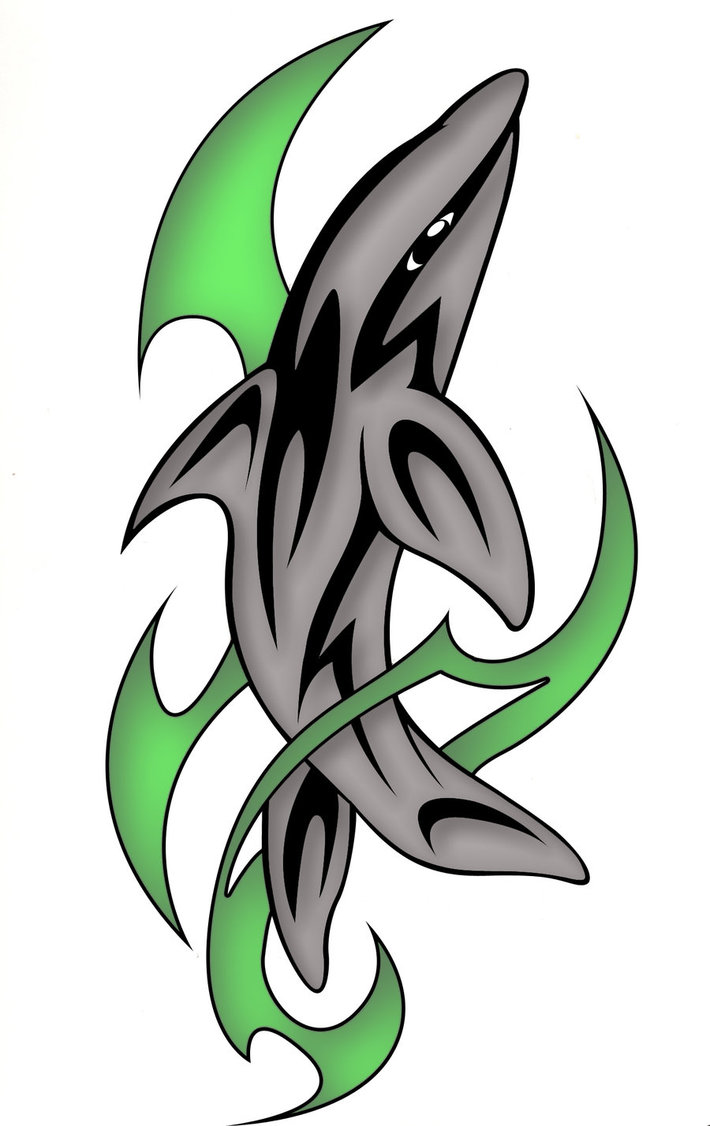 tribel dolphin by goldenstargraphics on DeviantArt