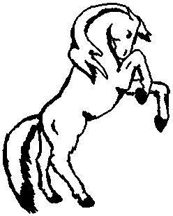 Clip Art Horse Drawing Raring - ClipArt Best