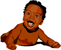 African American Baby Clipart Free