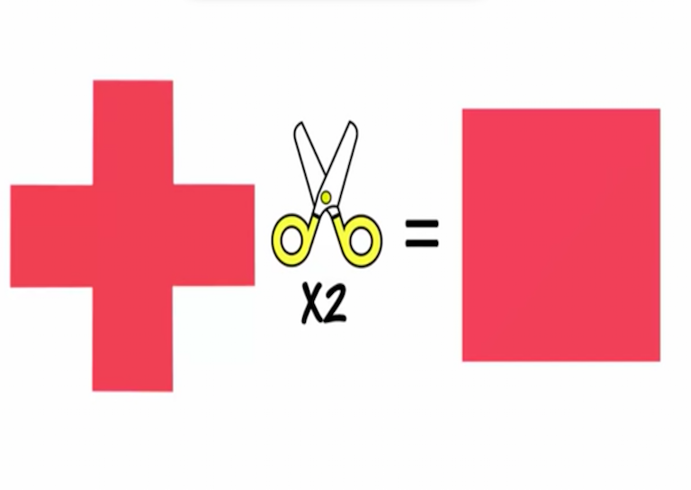 Turn a Cross into a Square in Two Cuts – Can You do It ...
