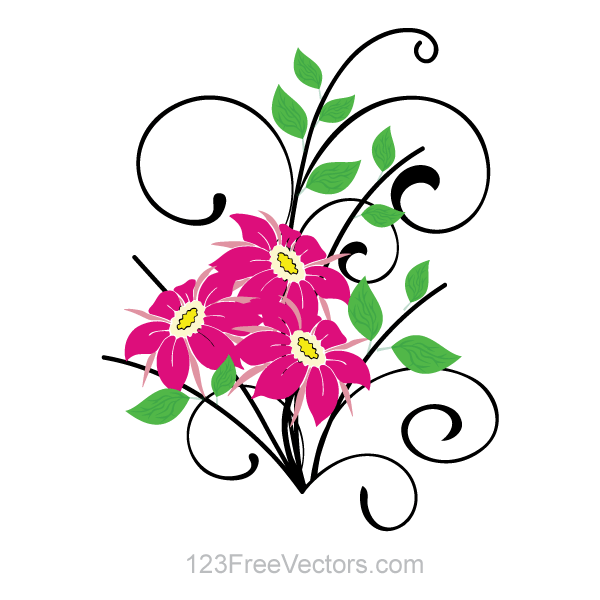 flower graphics clip art – Clipart Free Download