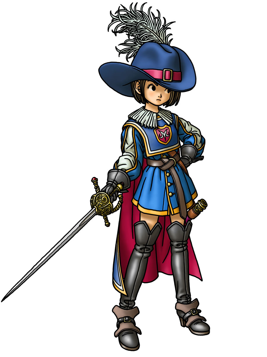 Armamentalist Female - Characters & Art - Dragon Quest IX