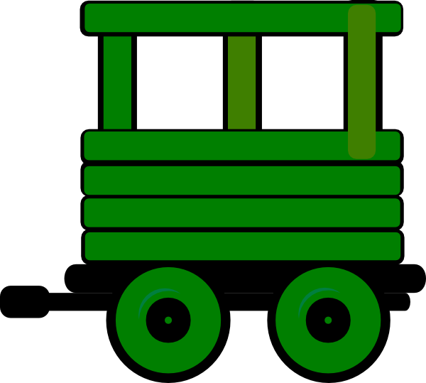 Toot Toot Train Carriage 6 Clip Art - vector clip art ...