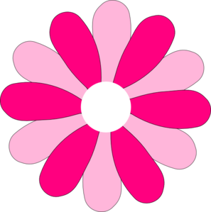 Pink Gerber Daisy Clip Art - vector clip art online ...