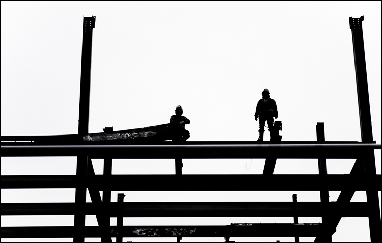 daily dose of imagery] Workers Silhouette