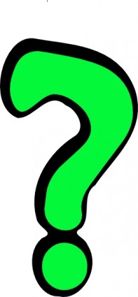 Question Mark clip art Free vector in Open office drawing svg ...