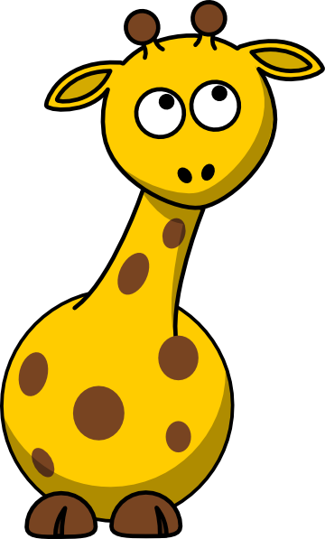 Cartoon Giraffe Tattoo - ClipArt Best